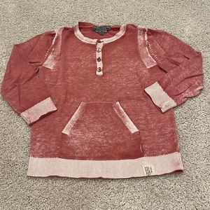 Bonpoint Light red sweater, size 4